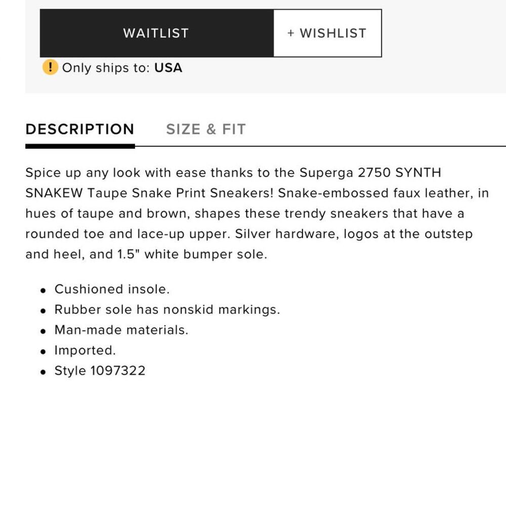 Used Once Superga Synth Python Snake Print Platfo… - image 7